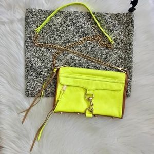 Rebecca Minkoff Mini MAC Neon Two-Tone Crossbody